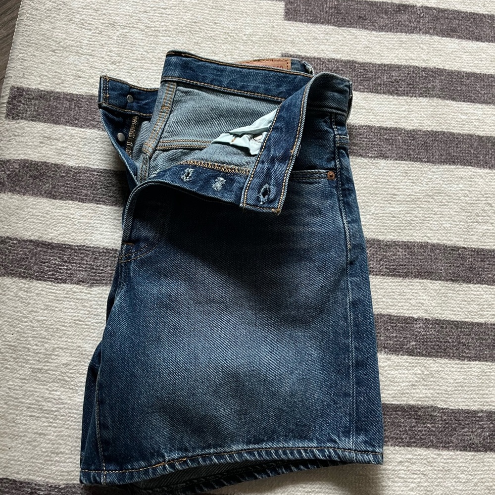 Levi's Women's Blue Jean Shorts